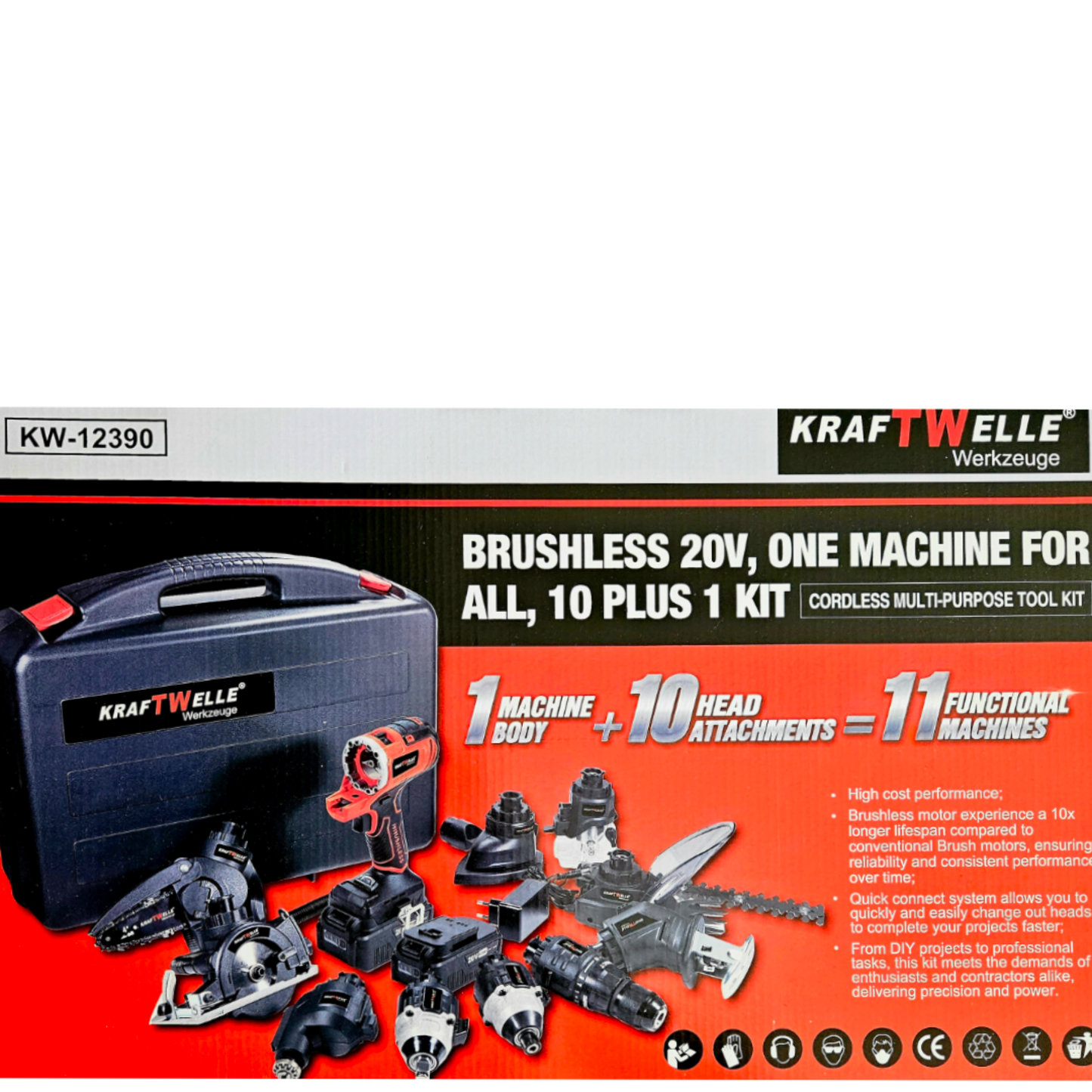 KRAFTWELLE PROFESSIONAL 11in1 ONE MACHINE FOR ALL