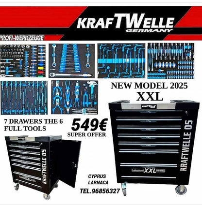 KRAFTWELLE GERMANY PROFESSIONAL TOOLS 🔧 TROLLEY XXL