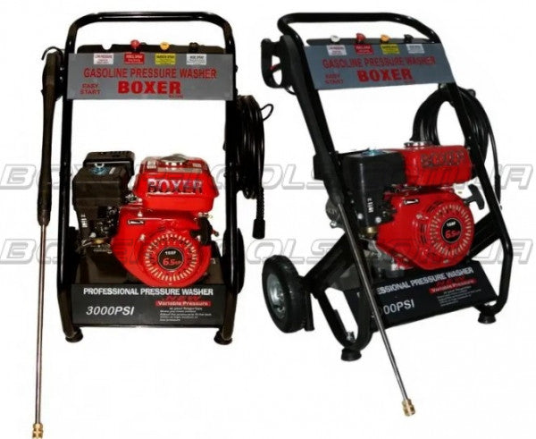 BOXER GASOLINE PRESSURE WASHER 3.000PSI 225BAR 6.5HP