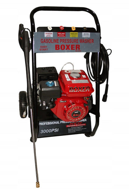 BOXER GASOLINE PRESSURE WASHER 3.000PSI 225BAR 6.5HP