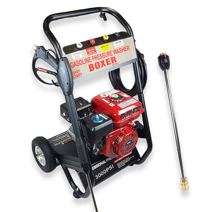 BOXER GASOLINE PRESSURE WASHER 3.000PSI 225BAR 6.5HP