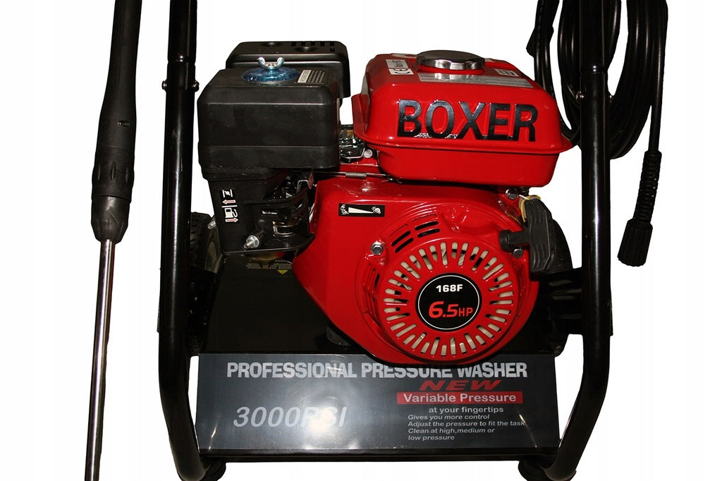 BOXER GASOLINE PRESSURE WASHER 3.000PSI 225BAR 6.5HP