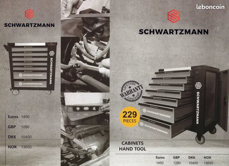 SCHWARTZMANN PROFESSIONAL TOOLS 🔧 TROLLEY XXL