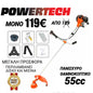 POWERTECH 52CC ΧΟΡΤΟΚΟΠΤΙΚΟ ΜΕ ΔΙΣΚΟ ΚΑΙ ΜΙΣΙΝΕΖΑ